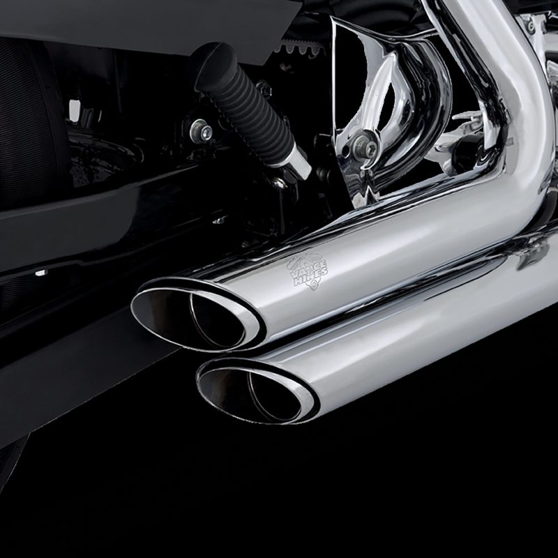 Vance & Hines HD Sportster 14-22 Shortshots Stag Chrome Full System Exhaust Powersports Exhausts Vance and Hines