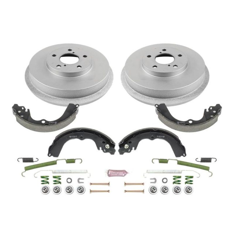 Power Stop 2002 Subaru Impreza Outback Rear Autospecialty Drum Kit Brake Drums PowerStop