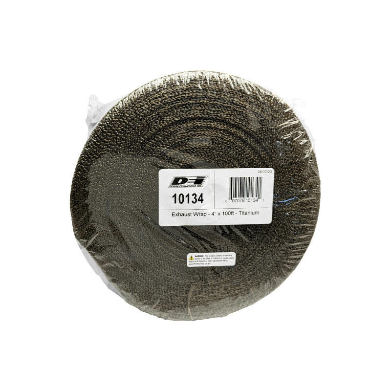 DEI Exhaust Wrap 4in x 100ft - Titanium Exhaust Wrap DEI