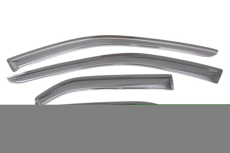 AVS 12-14 Toyota Camry Ventvisor Outside Mount Window Deflectors 4pc - Smoke Wind Deflectors AVS
