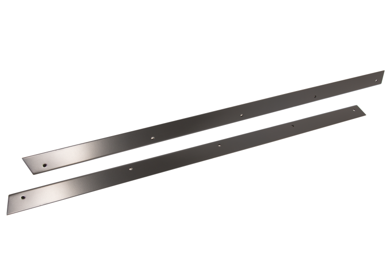 Kentrol 55-83 Jeep CJ5 Rocker Guards Black Powdercoat Stainless Body Armor & Rock Rails Kentrol