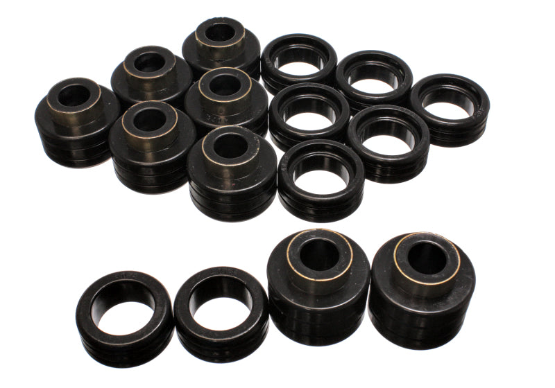 Energy Suspension Chevy Xtra Cab 2&4Wd Body Mts - Black Bushing Kits Energy Suspension