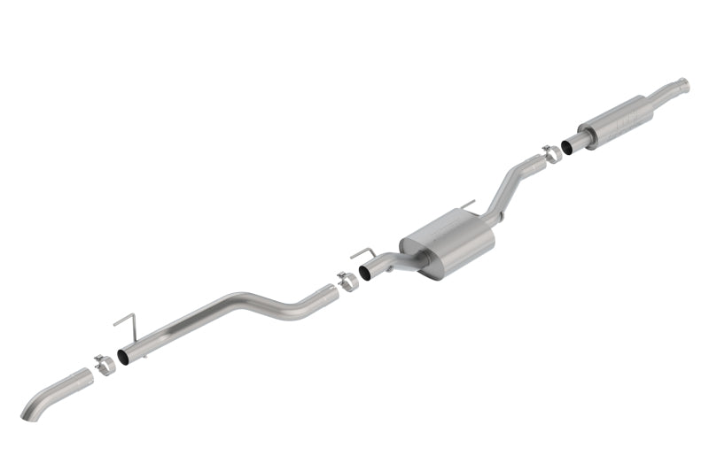 Borla 2020 Jeep Gladiator JT 3.6L V6 AWD 2.75in S-Type Climber Catback w/ Turndown Tip Catback Borla