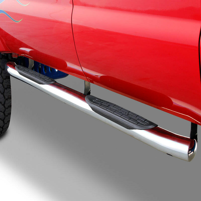 Go Rhino 15-19 Chevrolet/GMC Silverado/Sierra 2500/3500HD CC Diesel 415 Series SideSteps - Polished Side Steps Go Rhino