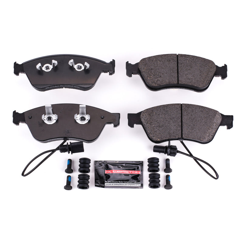 Power Stop 09-11 Audi A6 Quattro Front Z23 Evolution Sport Brake Pads w/Hardware Brake Pads - Performance PowerStop