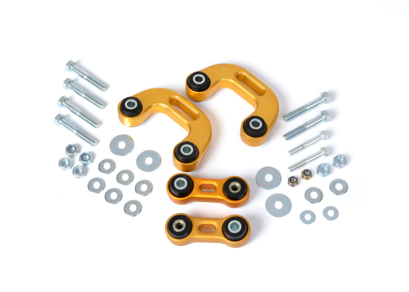 Whiteline 93-00 & 03-07 Subaru Impreza Non-Turbo Front&Rear Sway bar link conv kit - extra h/d alloy Sway Bar Endlinks Whiteline
