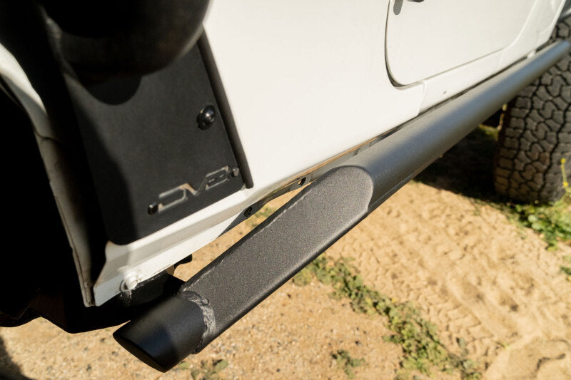 DV8 Offroad 2007-2018 Jeep Wrangler JK 4-Door Rock Sliders Body Armor & Rock Rails DV8 Offroad
