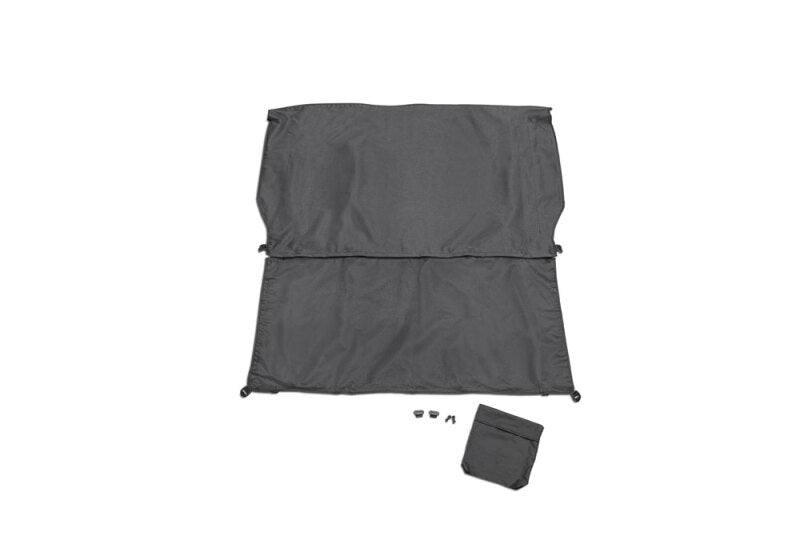 Rampage 2007-2018 Jeep Wrangler(JK) 2-Door Trailview Tonneau Top - Black Diamond Soft Tops Rampage