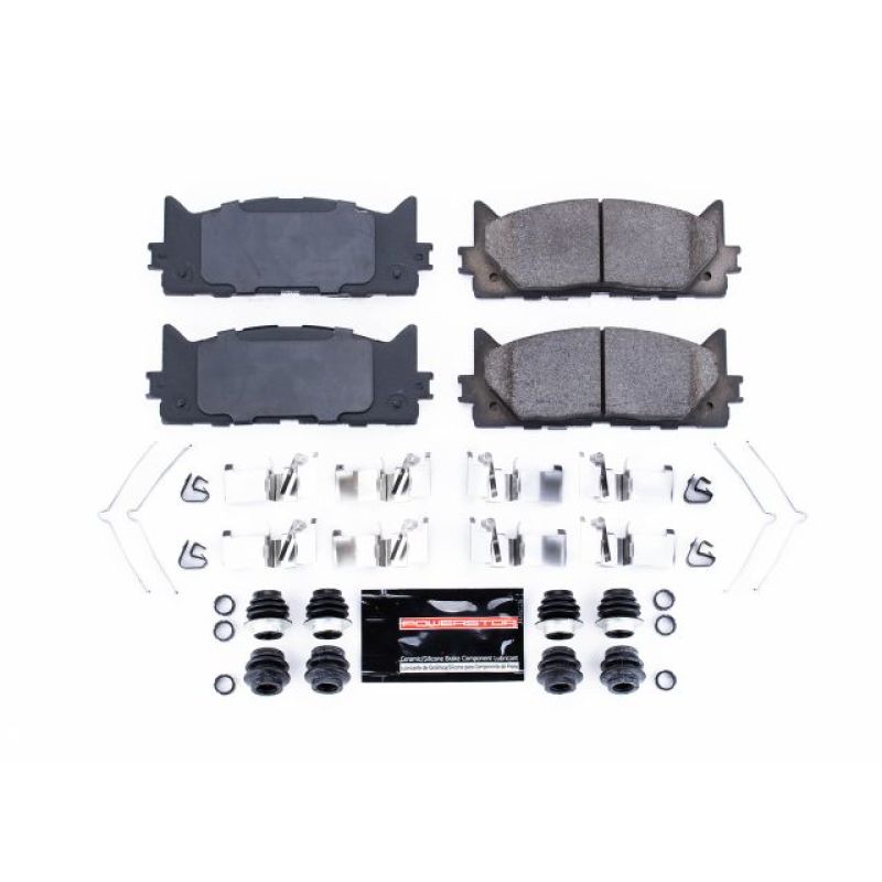 Power Stop 13-18 Lexus ES300h Front Z23 Evolution Sport Brake Pads w/Hardware Brake Pads - Performance PowerStop