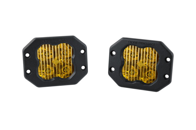 Diode Dynamics SS3 Sport ABL - Yellow Driving Flush (Pair) Light Accessories and Wiring Diode Dynamics