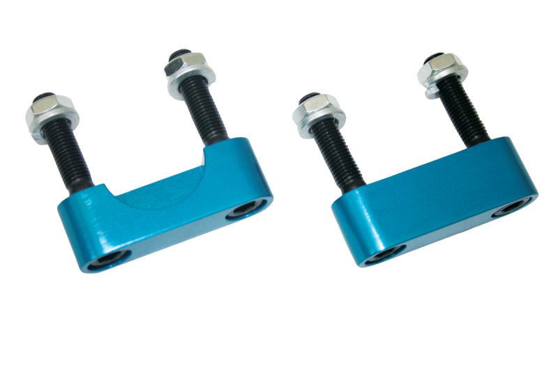 Moroso Ford (w/9in Ring Gear) U-Joint Girdle - Light Blue Anodized - Set U-Joints Moroso