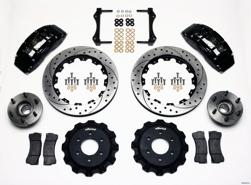 Wilwood TC6R Front Kit 16.00in Drilled 2004-2008 Ford F150 Big Brake Kits Wilwood