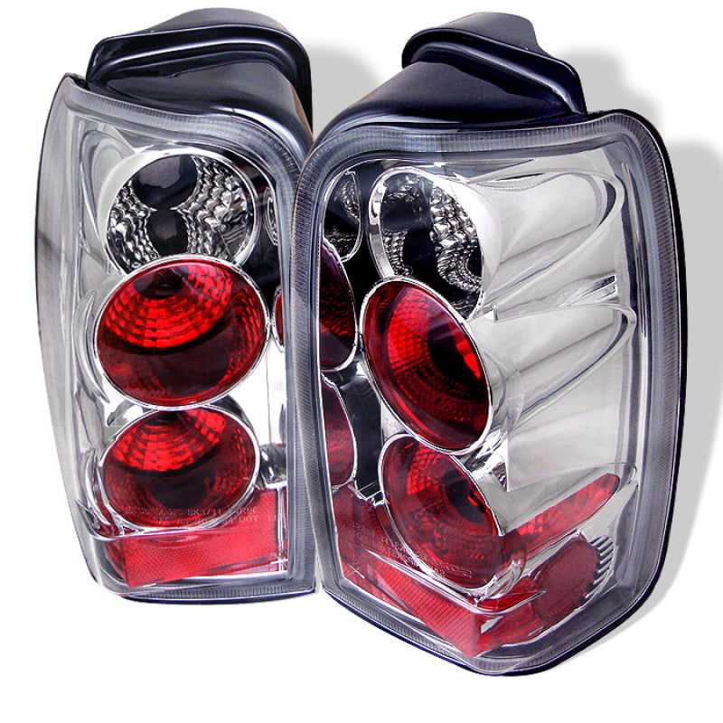 Spyder Toyota 4 Runner 96-02 Euro Style Tail Lights Chrome ALT-YD-T4R96-C Tail Lights SPYDER