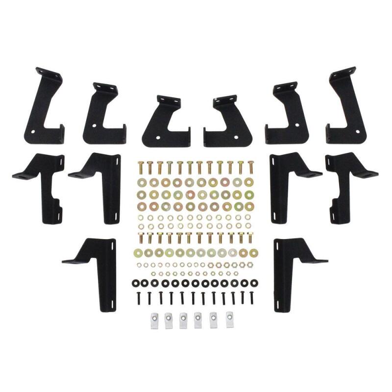 Westin/HDX 07-17 Jeep Wrangler Unlimited Drop Nerf Step Bars - Textured Black Nerf Bars Westin