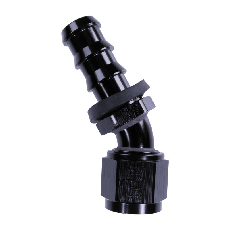 Russell 10AN Twist-Lok 30 Degree Hose End - Black Hoses Russell