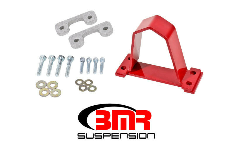 BMR 16-17 6th Gen Camaro Front Driveshaft Safety Loop - Red Driveshaft Loops BMR Suspension