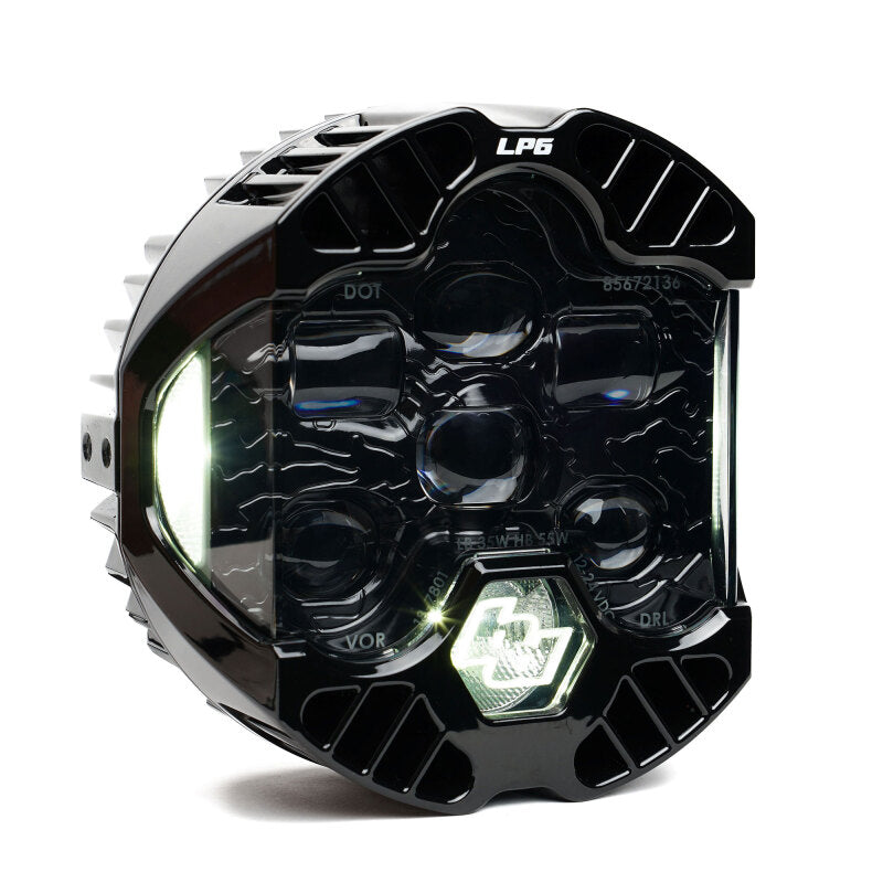 Baja Designs DOT LP6 LED Auxiliary Light Pod (Clear DRL) - Single Headlights Baja Designs