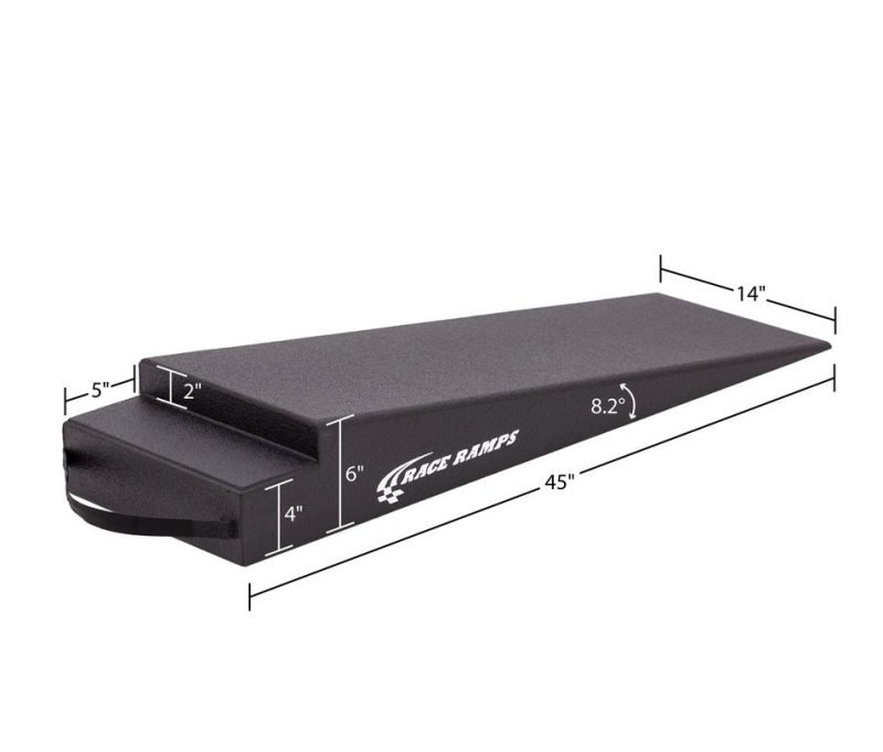 Race Ramps 6in. Trailer Ramps - 8.2 Degree Approach Angle Ramps Race Ramps