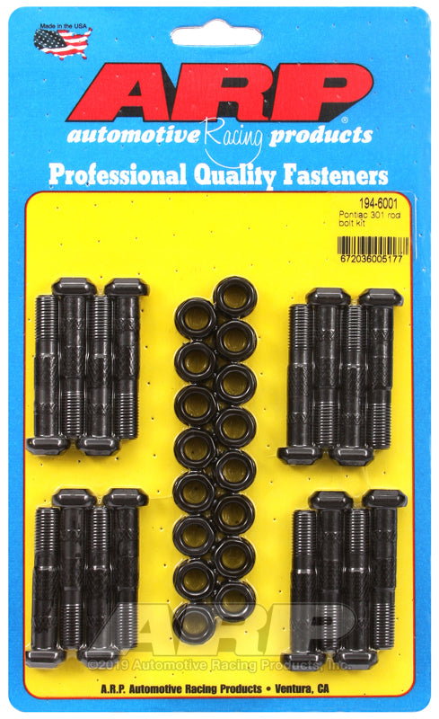 ARP Pontiac 301 rod bolt kit Rod Bolt Kits ARP