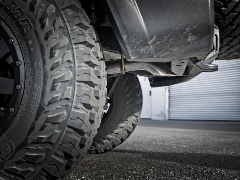 aFe MACH Force-Xp 2.5in 409SS Axle-Back Hi-Tuck Exhaust System 18-20 Jeep Wrangler (JL) V6 3.6L Axle Back aFe