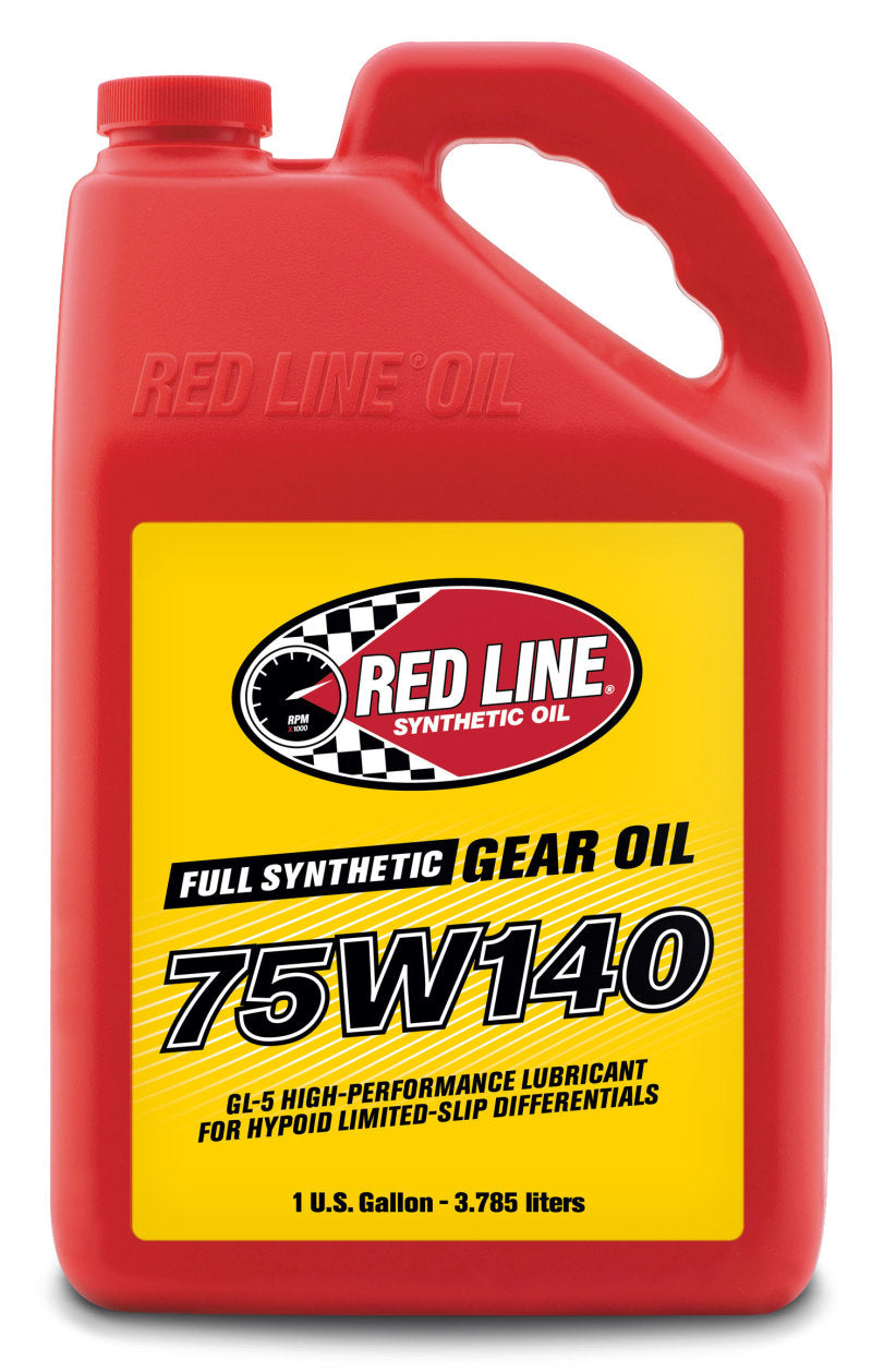 Red Line 75W140 GL-5 Gear Oil - Gallon Gear Oils Red Line