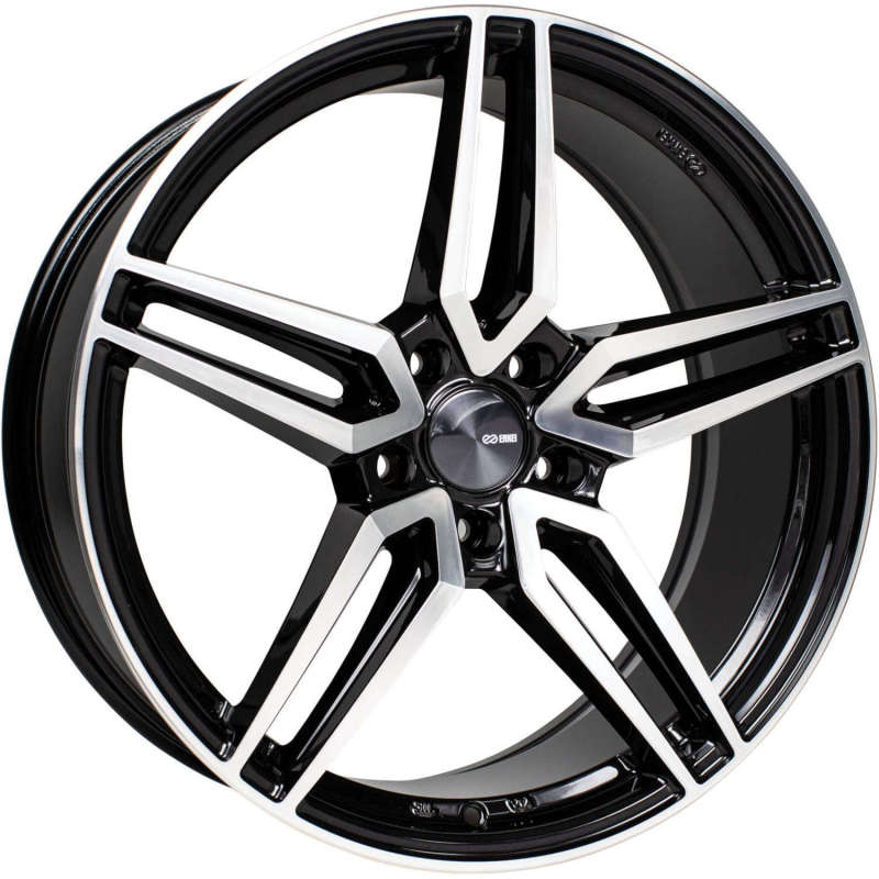 Enkei Victory 20x8.5 5x114.3 40mm Offset 72.6mm Bore Black Machined Wheel Wheels - Cast Enkei