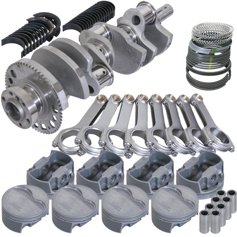Eagle Chevy LS1 4.000in Crank 58 Tth Reluctor 6.125in H-Beam -6cc 3.905in Pistons Rotating Assembly Rotating Assemblies Eagle
