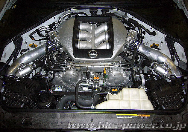 HKS 09-10 GT-R R35 SSQV4 BOV Kit Includes 2 SSQV & Polished Aluminum Pipes Blow Off Valves HKS