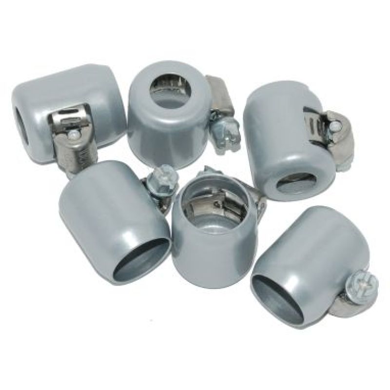 NAMZ Fuel Line Hose Clamps 1/4-5/16in. ID Silver (6 Pack) Clamps NAMZ
