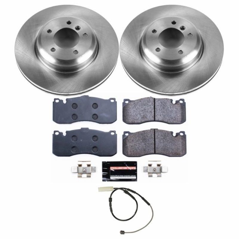 Power Stop 11-13 BMW 135i Front Track Day Brake Kit Brake Kits - Performance Blank PowerStop