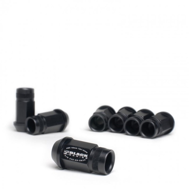 Skunk2 12 x 1.5 Forged Lug Nut Set (Black Series) (16 Pcs.) Lug Nuts Skunk2 Racing