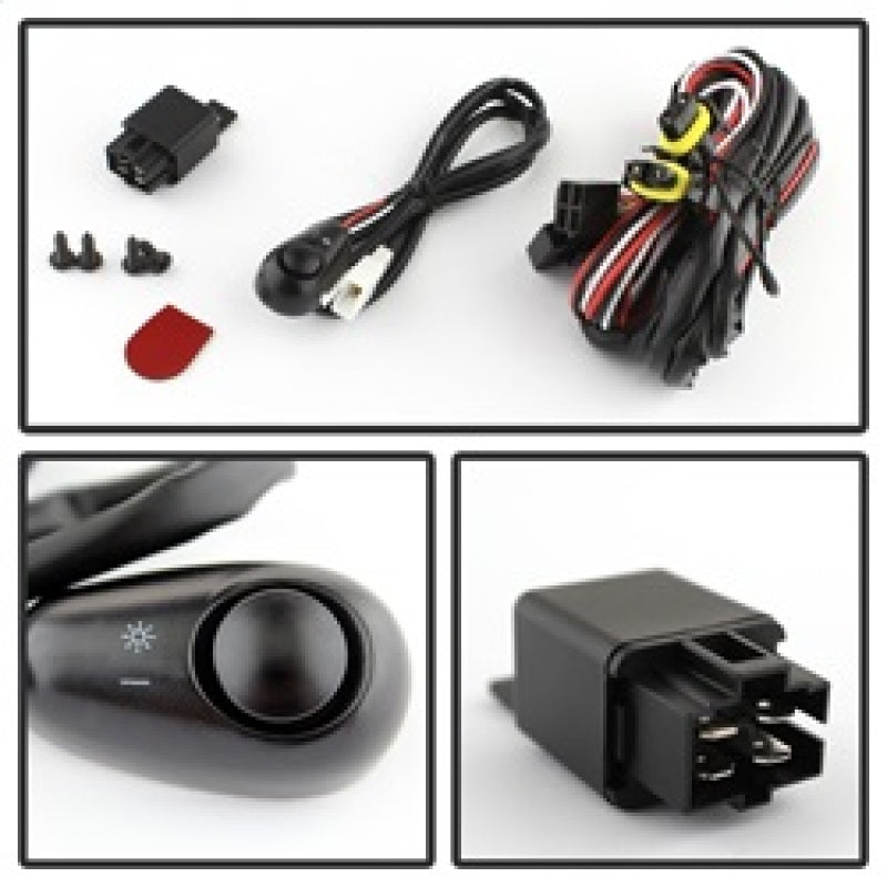 Spyder Hyundai Elantra 2011-2013 OE Style Fog Lights W/Switch Clear FL-HYE2011-C Fog Lights SPYDER