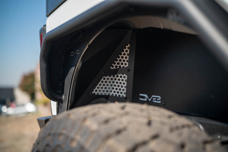 DV8 Offroad 07-18 Jeep Wrangler JK Rear Inner Fender - Satin Black Fenders DV8 Offroad