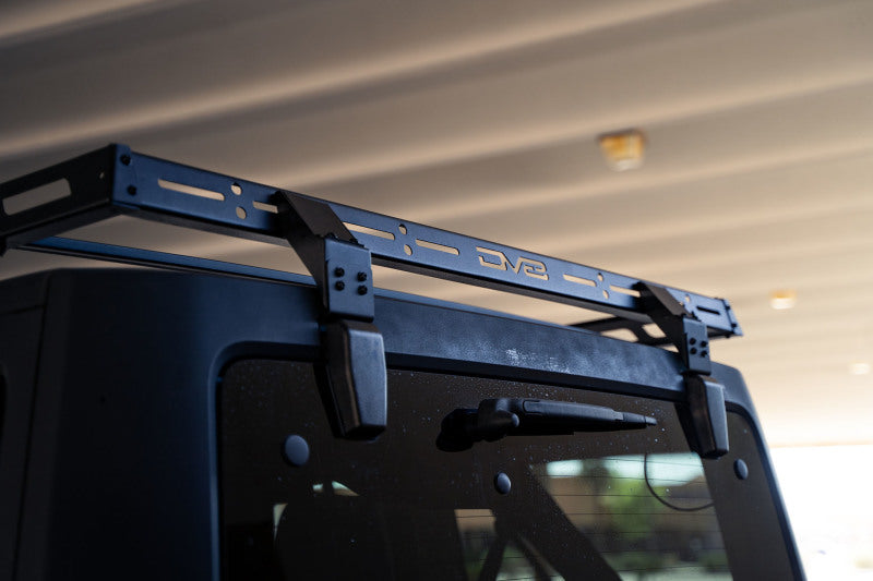 DV8 Offroad 07-18 Jeep Wrangler JK Short Roof Rack Roof Rack DV8 Offroad