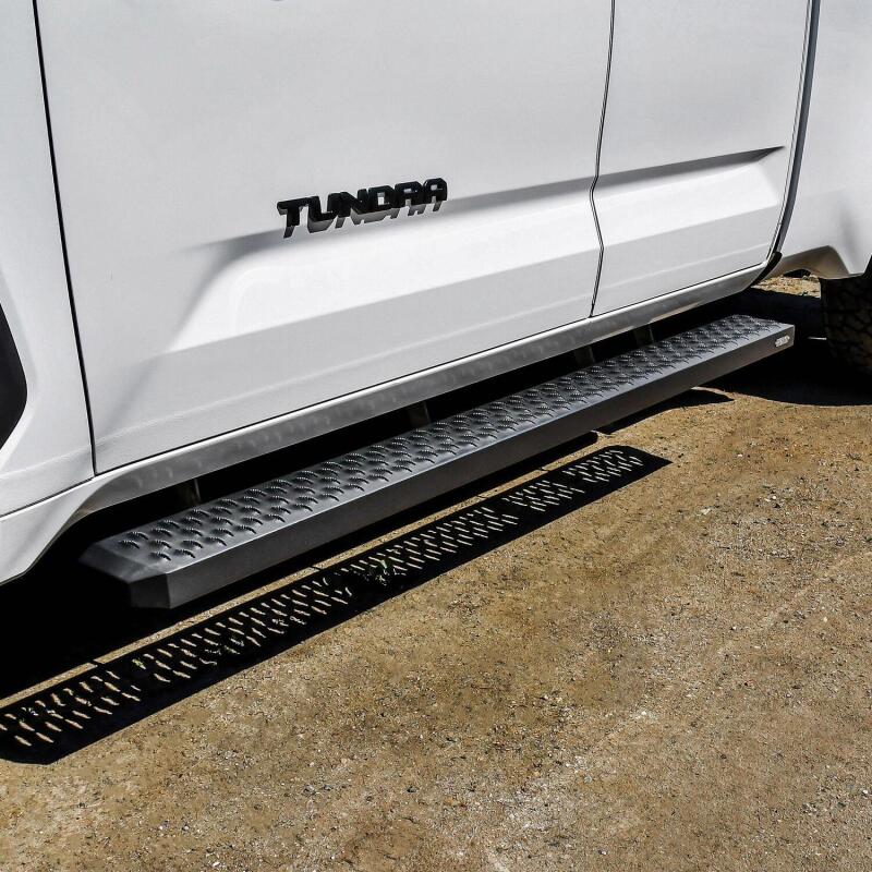 Westin Grate Steps Running Boards 79 in - Textured Black Running Boards Westin