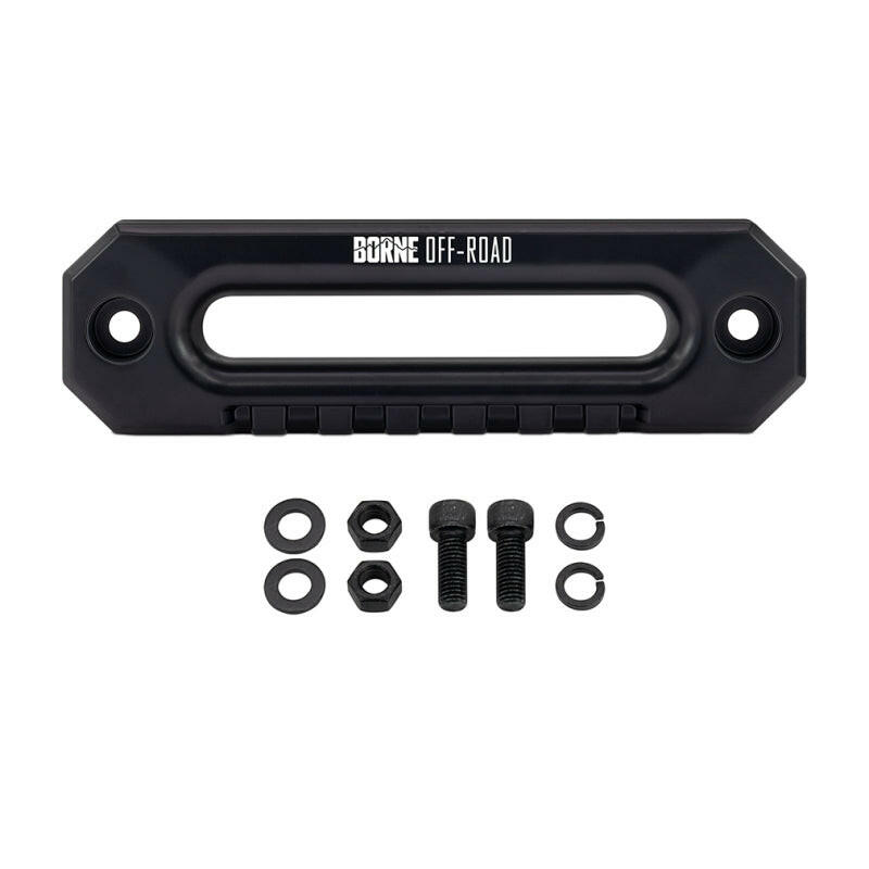 Borne Off-Road Hawse Fairlead - Black Winch Accessories Borne Off-Road