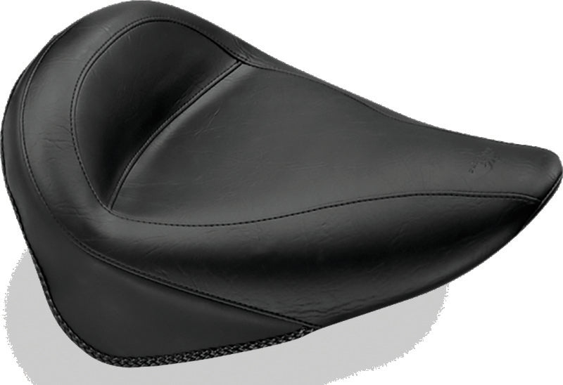 Mustang 00-15 Harley Softail Standard Rear Tire Standard Touring Solo Seat - Black Solo Motorcycle Seats Mustang Motorcycle