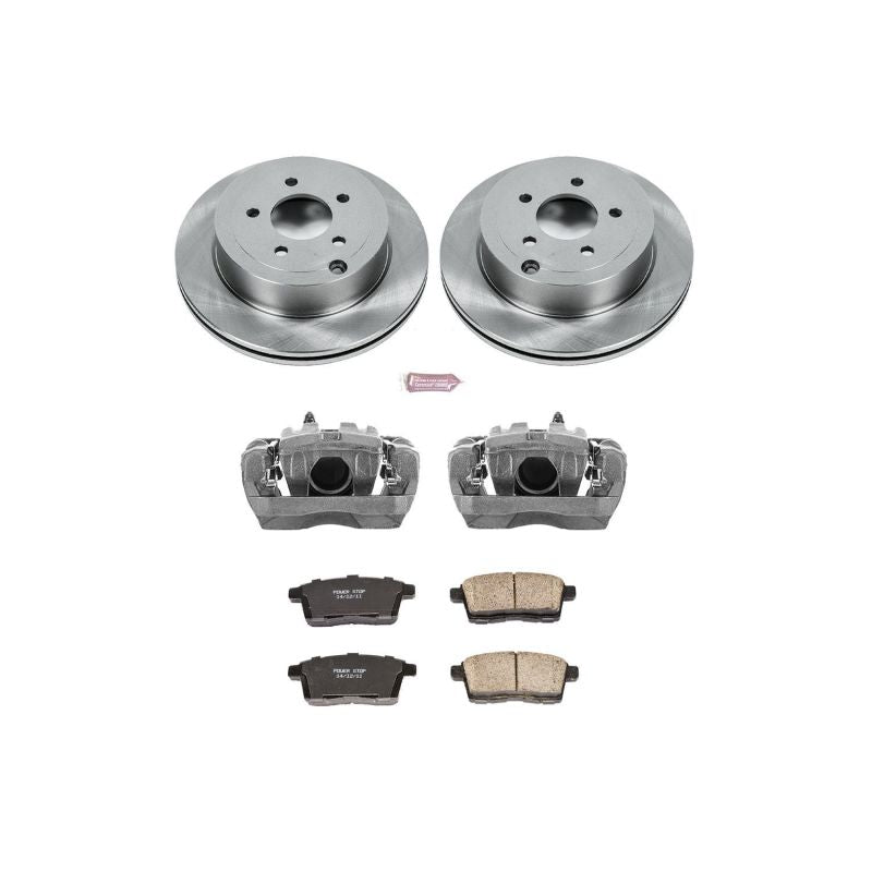 Power Stop 07-10 Ford Edge Rear Autospecialty Brake Kit w/Calipers Brake Kits - OE PowerStop