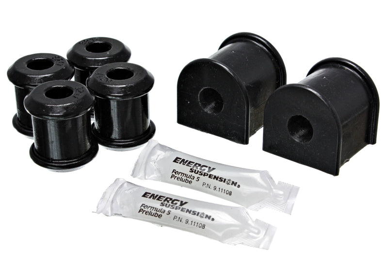 Energy Suspension 00-04 Dodge Dakota 4WD / 00-03 Durango 4WD Black 15mm Rear Sway Bar Bushing Set Bushing Kits Energy Suspension