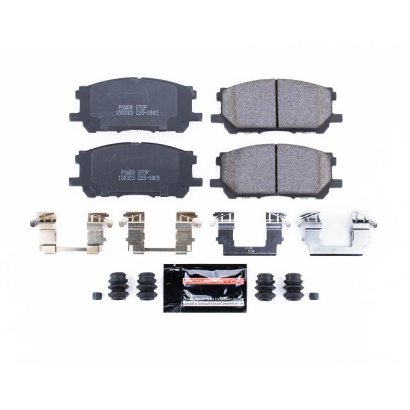 Power Stop 04-06 Lexus RX330 Front Z23 Evolution Sport Brake Pads w/Hardware Brake Pads - Performance PowerStop