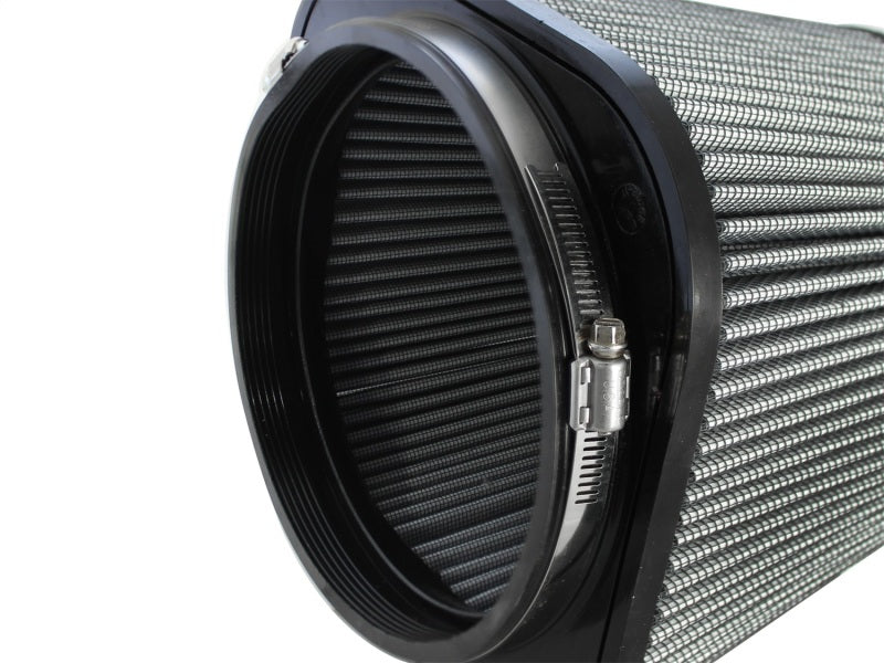 aFe MagnumFLOW Pro DRY S Universal Air Filter 7.13in F x (8.75 x 8.75)in B x 7in T(Inv) x 6.75in H Air Filters - Universal Fit aFe