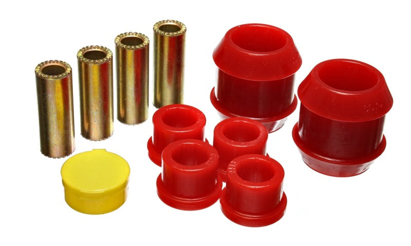 Energy Suspension 00-05 Toyota Celica Red Front Control Arm Bushing Set (must reuse all metal parts) Bushing Kits Energy Suspension