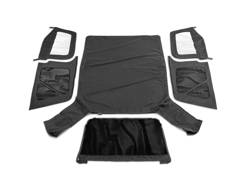 Rampage 1997-2006 Jeep Wrangler(TJ) OEM Replacement Top - Black Denim Soft Tops Rampage