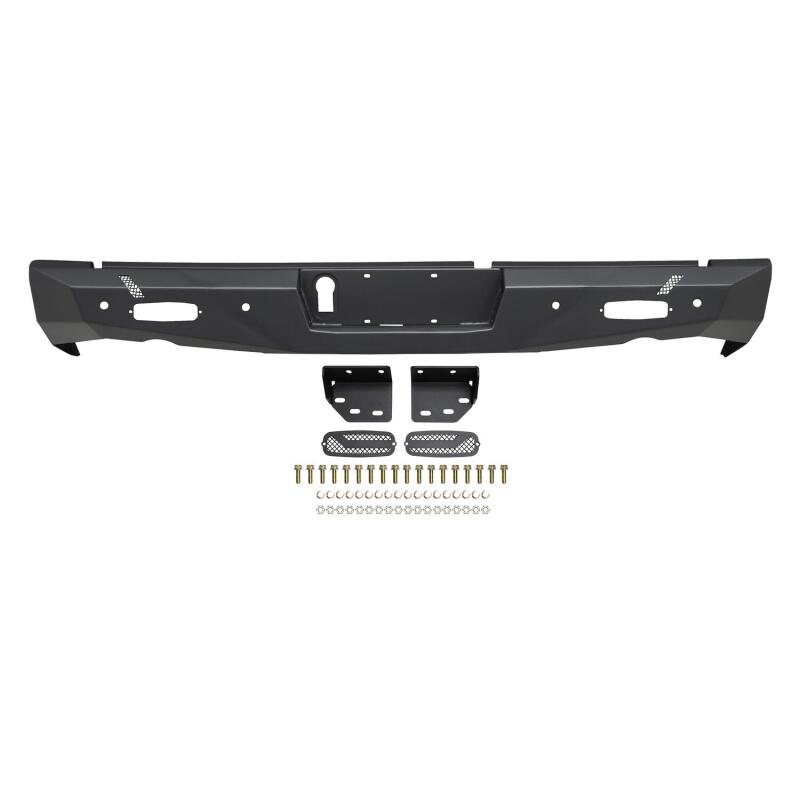 Westin 09-18 Ram 1500 Pro-Series Rear Bumper - Textured Black Bumpers - Steel Westin