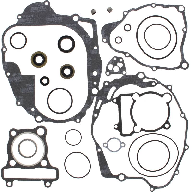 Vertex Gaskets 92-98 Yamaha YFB250 Timberwolf Complete Gasket Kit w/ Oil Seals Engine Hardware Vertex Pistons
