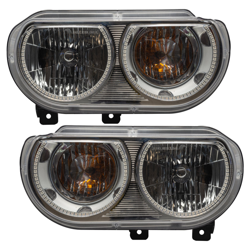 Oracle 08-14 Dodge Challenger SMD HL (Non-HID) - ColorSHIFT Headlights ORACLE Lighting