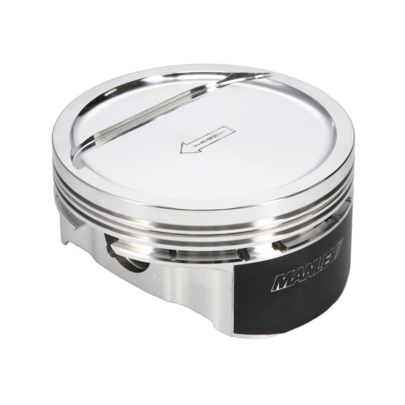 Manley Chevrolet LS Piston Set - 4.185in Bore 1.115in CH, -18.00 CC Piston Sets - Forged - 8cyl Manley Performance