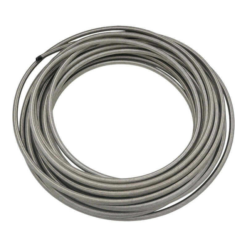 DeatschWerks 8AN Stainless Steel Double Braided CPE Hose - 50ft Hoses DeatschWerks
