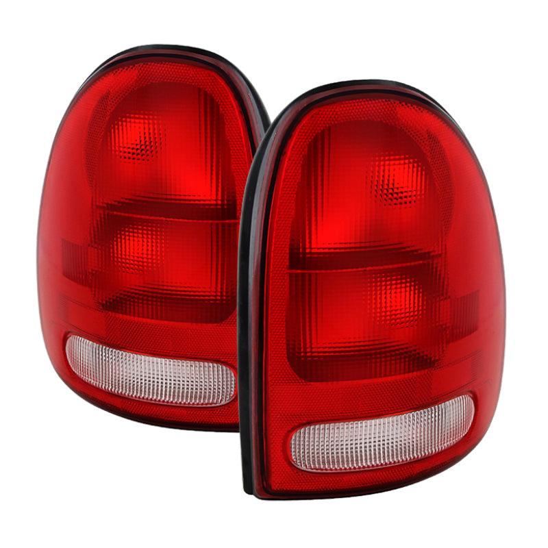 xTune Plymouth Grand Voyager 96-00 Tail Lights OEM ALT-JH-DCA96-OE-RC Tail Lights SPYDER