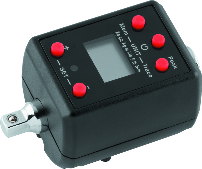 BikeMaster 1/4in Digital Torque Wrench Adapter Tools BikeMaster